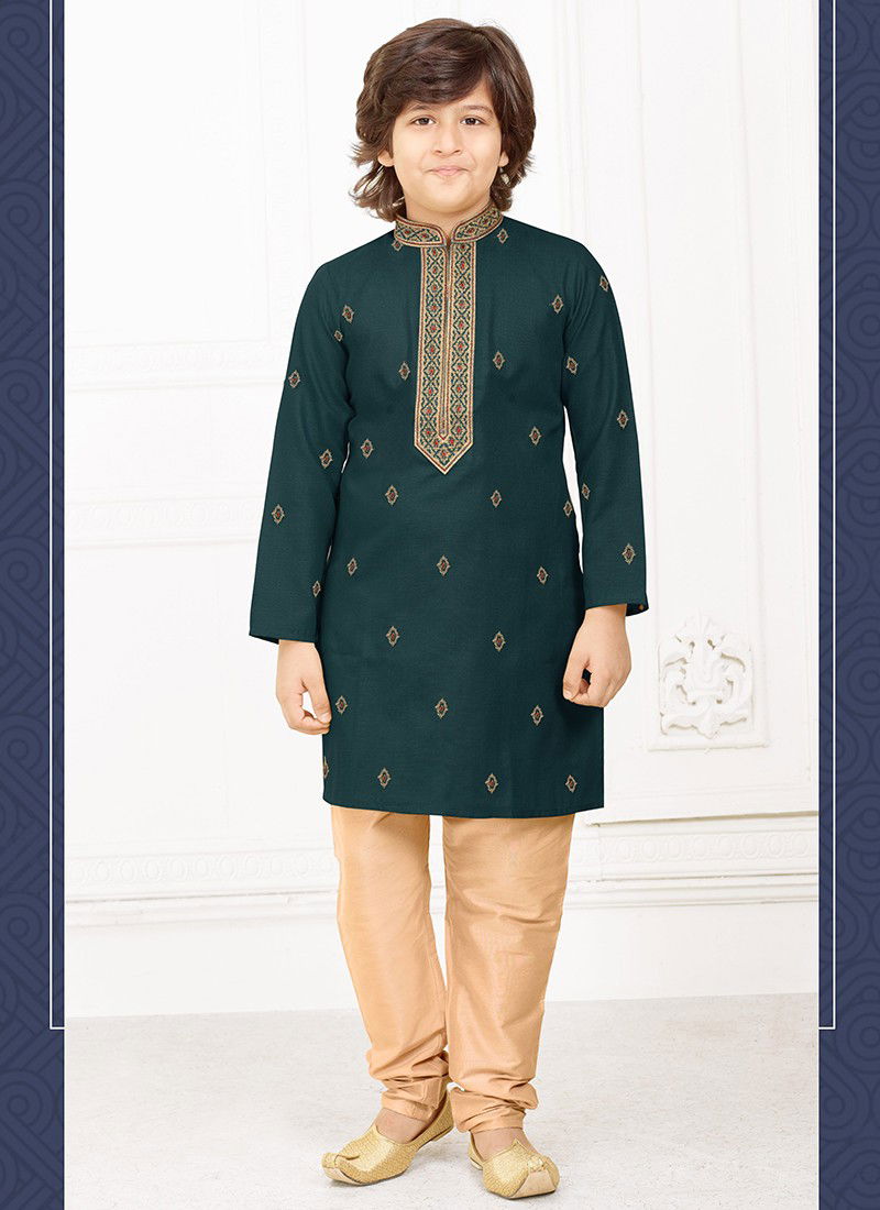 MAGNET Poly Digital Print Work Kids Latest Kurta Pajama Collection